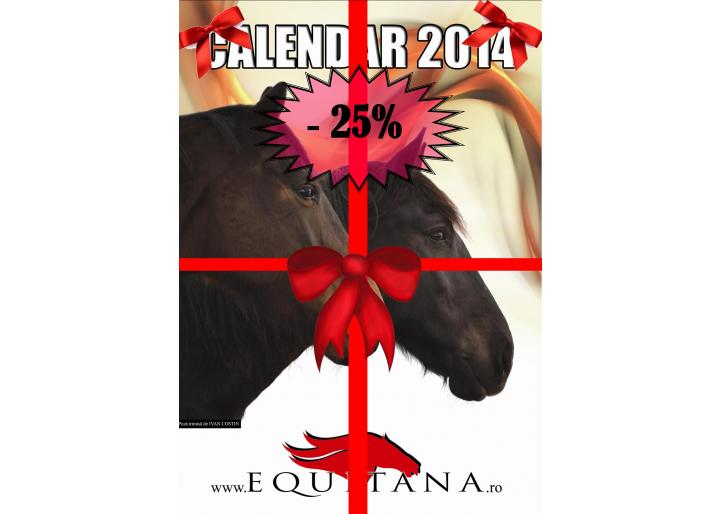 25 % DISCOUNT LA CALENDARUL EQUITANA 2014