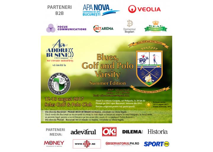 Blues, Golf and Polo Varsity, Ediția I